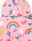 Spring Rainbow Raincoat Pink