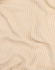 Beige Knit Blanket