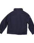 Stretch Twill Jacket with Sherpa Lining Navy