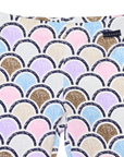 Arch Print Legging Blue
