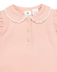 Collared Bodysuit Pink
