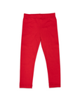 Cotton Stretch Legging Red