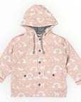 Colour Change Unicorn Raincoat Dusty Pink