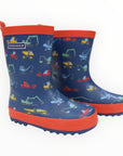 Construction Gumboot Navy