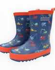 Construction Gumboot Navy