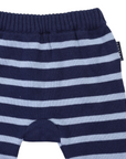 Striped Knit Legging Navy Stripe