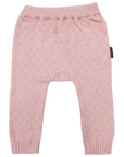 Textured Knit Legging Dusty Pink