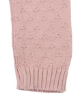 Textured Knit Legging Dusty Pink