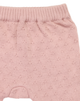 Textured Knit Legging Dusty Pink