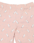 Unicorn Ruffle Legging Dusty Pink
