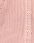 Plush Knit Romper Dusty Pink