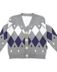 Grandpa Cardigan Charcoal