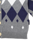 Grandpa Cardigan Charcoal