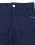Cotton Stretch Twill Chino Navy