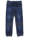 Stretch Denim Knit Jean Dark Denim