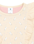 Frill Unicorn Top Ivory