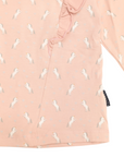 Frill Unicorn Top Dusty Pink