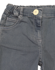 Adjustable Waist Stretch Denim Jean Charcoal