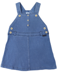 Denim Pinafore Light Wash