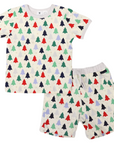 Cotton PJs Xmas Tree Print Cloud