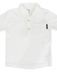 Cotton Stretch Polo White