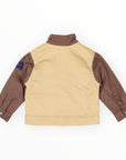 Sherpa Lined Twill Jacket Sand