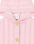 Cable Knit Jacket Classic Pink