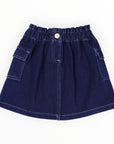 Soft Denim Skirt Dark