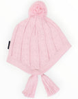Cable Knit Beanie Pink