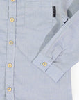 Soft Cotton textured Shirt Blue