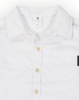 Soft Cotton textured Shirt White