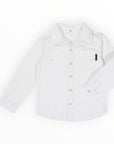 Soft Cotton textured Shirt White