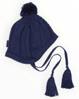 Cable Knit Beanie Classic Navy