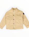 Plush Cotton Twill Jacket Sand