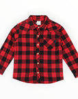 Cotton Flannelette Shirt Red