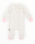 Sprinkles Zip Cotton Romper Beige