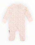 Sprinkles Zip Cotton Romper Pink