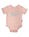 Narwhal Bodysuit Pink