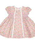 Classic Floral Smocked Dress