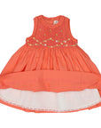 Smocked Party Dress