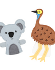 Australian Animal Finger Puppets (2 Pack)