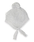 Textured Knit Beanie Grey