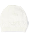 Knit Beanie with Hand Embroidery