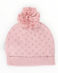 Organic Knit Beanie Pink