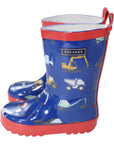 Construction Gumboot Navy Gloss