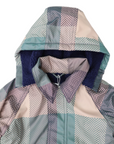 Sherpa Lined Check Raincoat Green