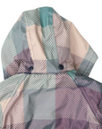 Sherpa Lined Check Raincoat Green