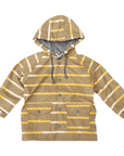 Colour Change Stripe Raincoat Chestnut