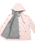 Colour Change Polkadot Raincoat Pink