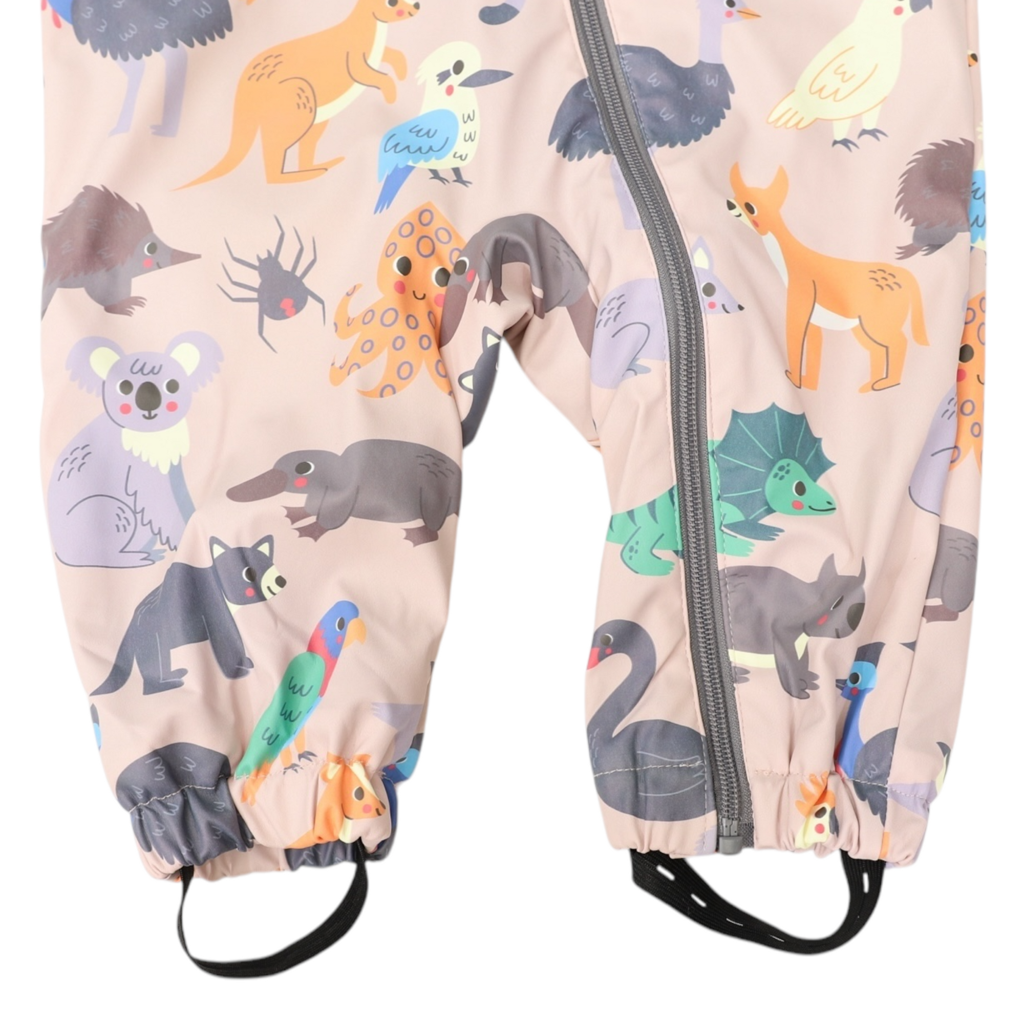 Australian Animal Rain Suit Beige